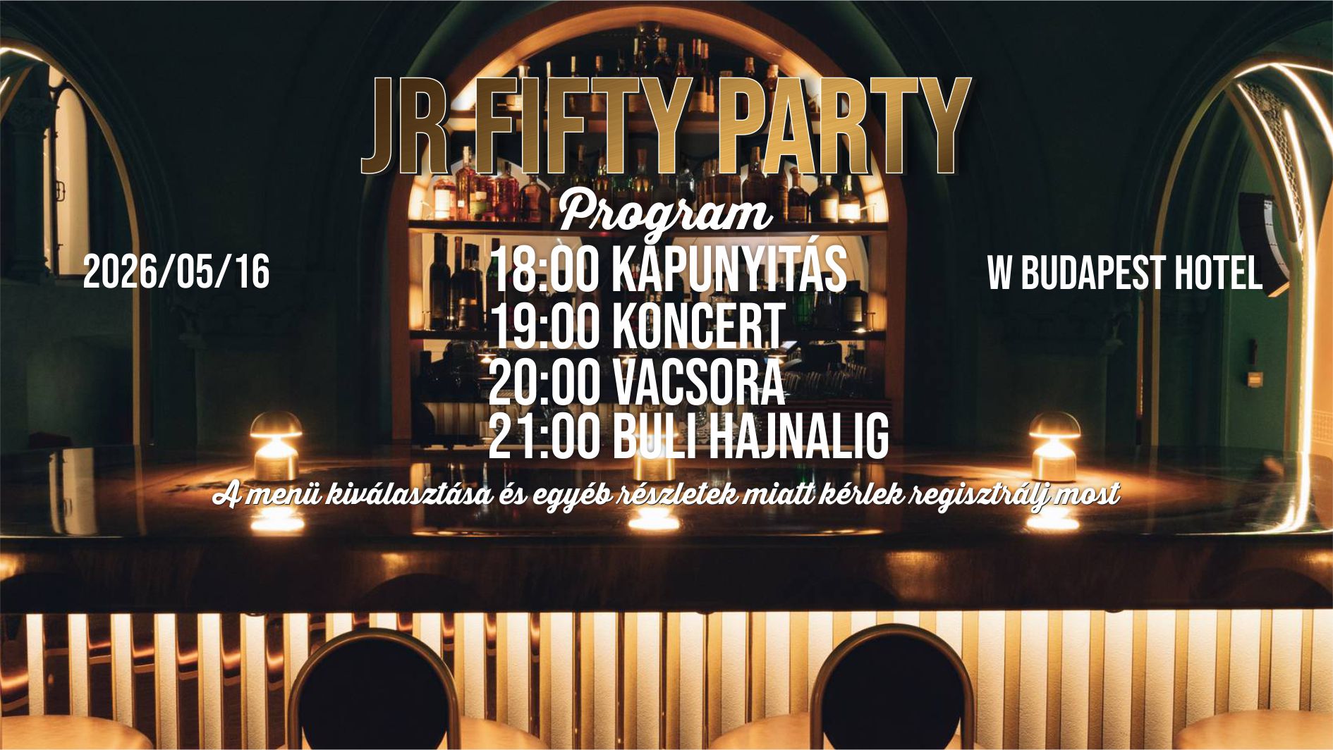 JR Fifty Party
